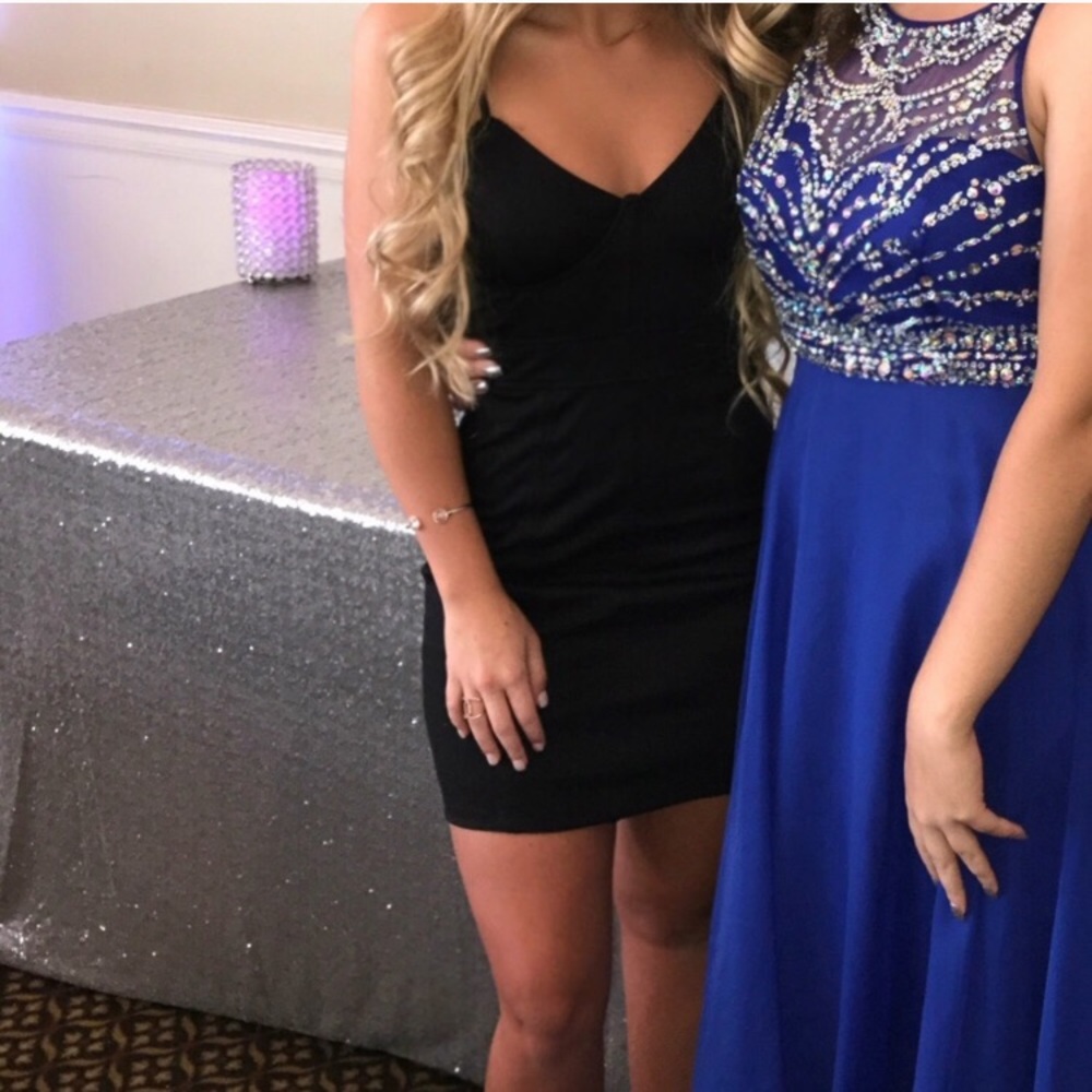 Black Toni mini dress